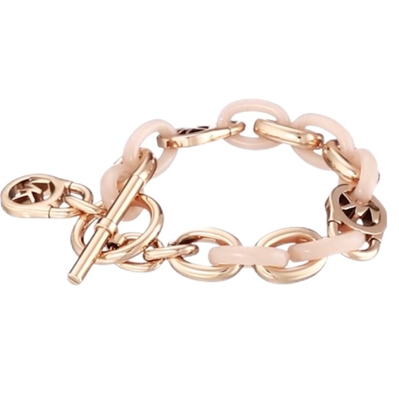 NWT Michael Kors Fulton Toggle Link Bracelet - Picture 5 of 7